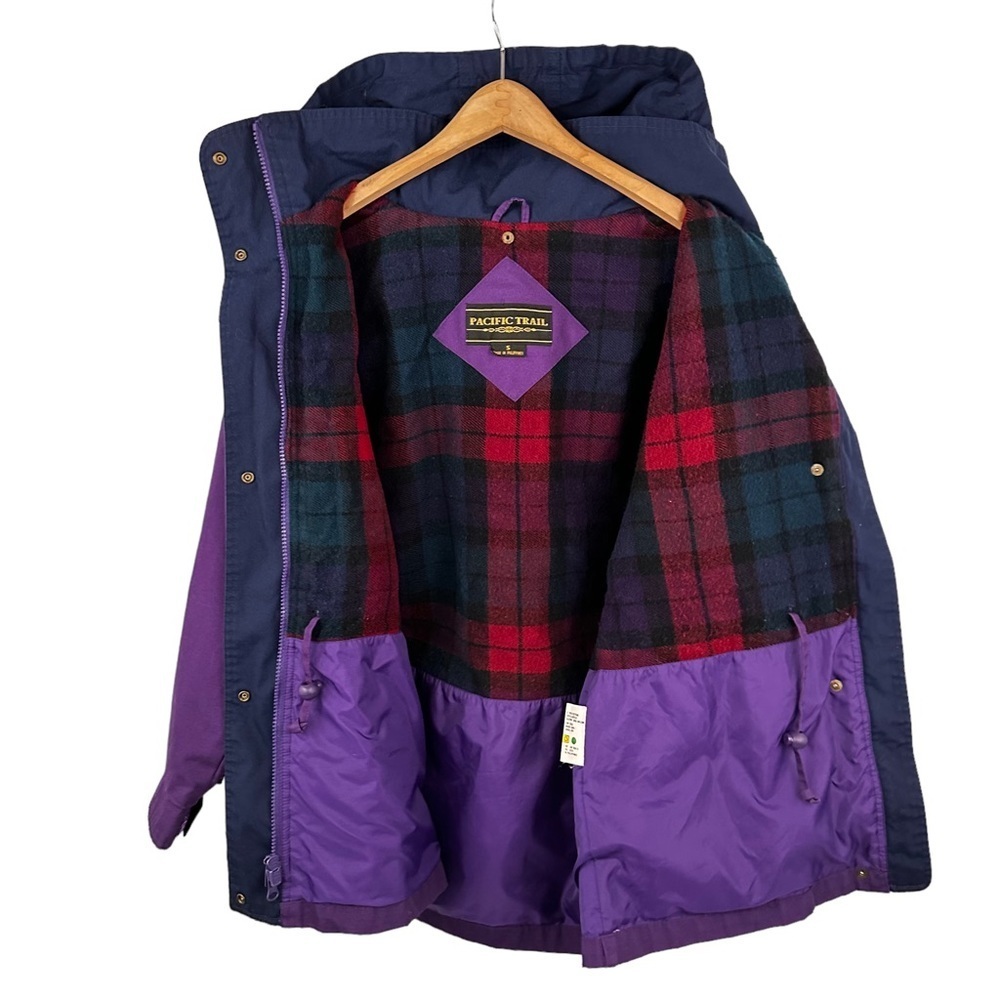 PACIFIC TRAIL Vintage Flannel Lined Barn Coat - Picture 4 of 10